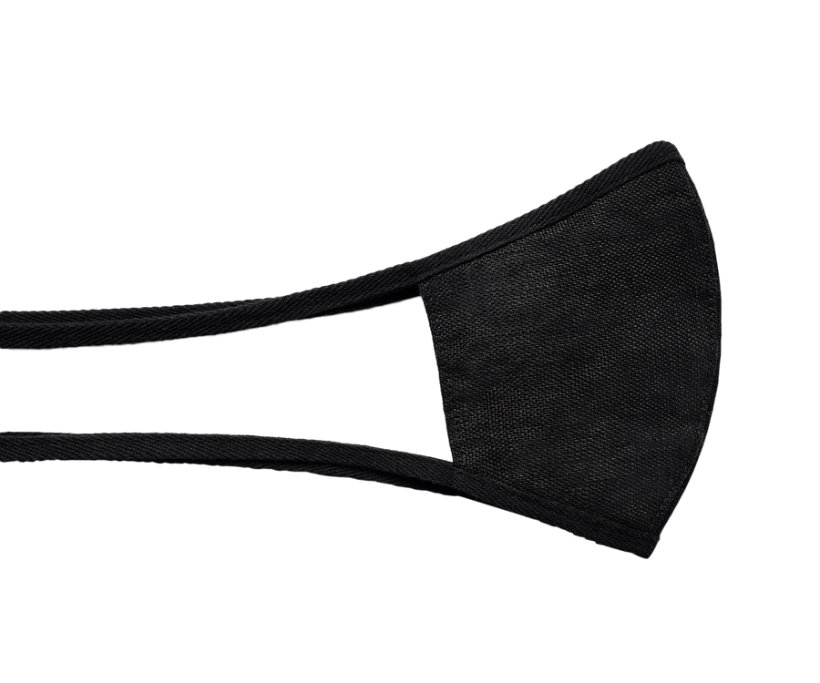 XWASTED black recycled facemask