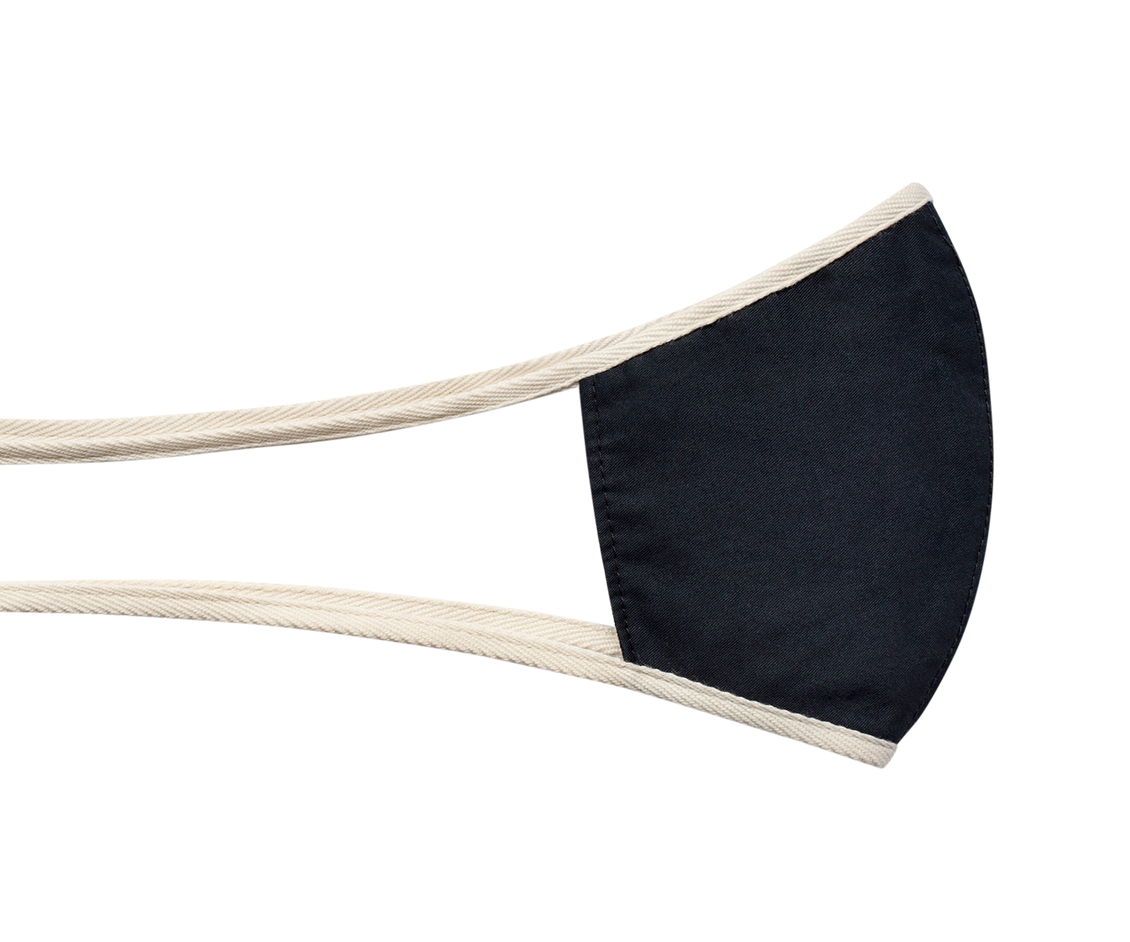 XWASTED pure navy (white string) facemask