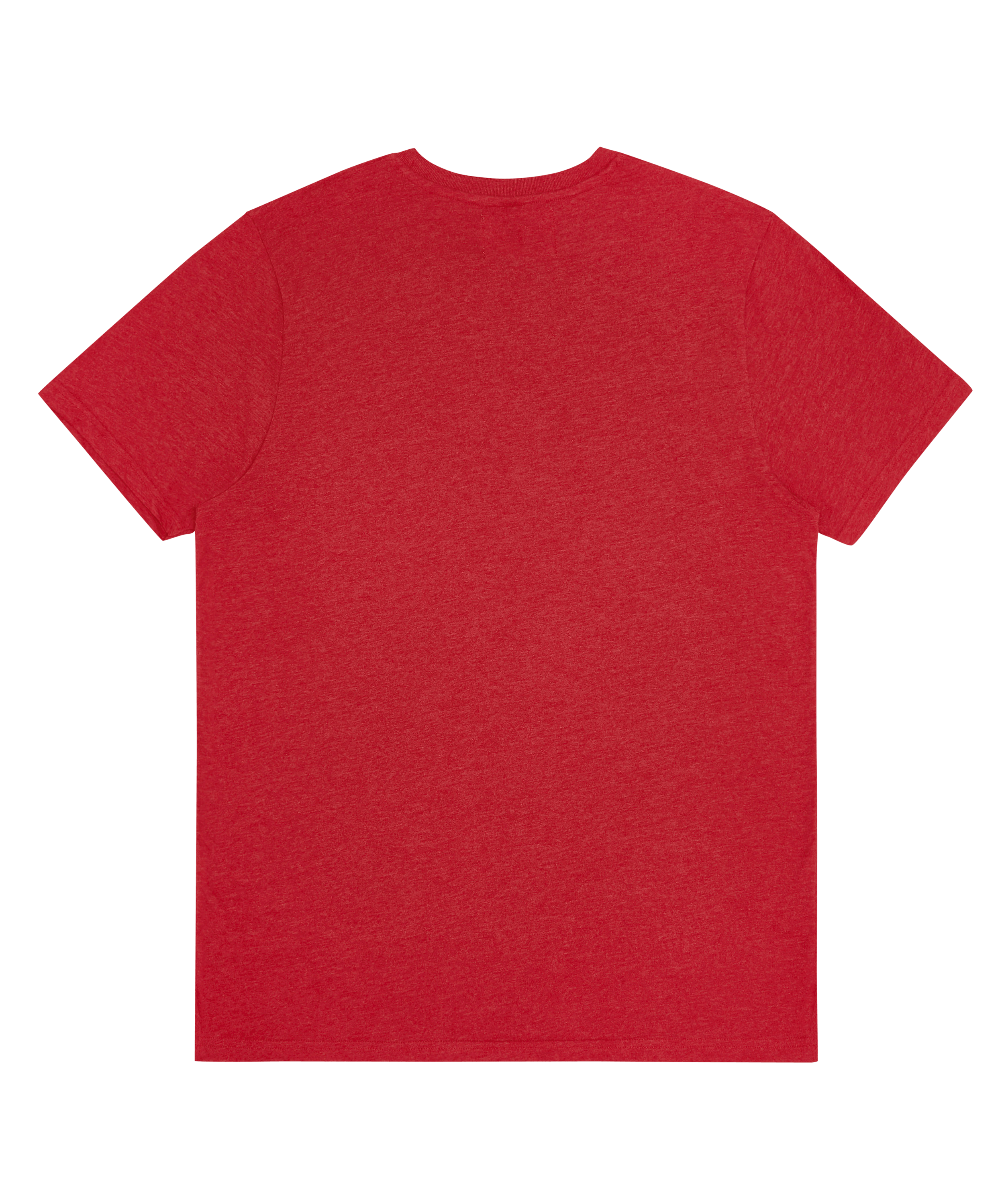 XWASTED back of faded red organic 100% recycled t-shirt 